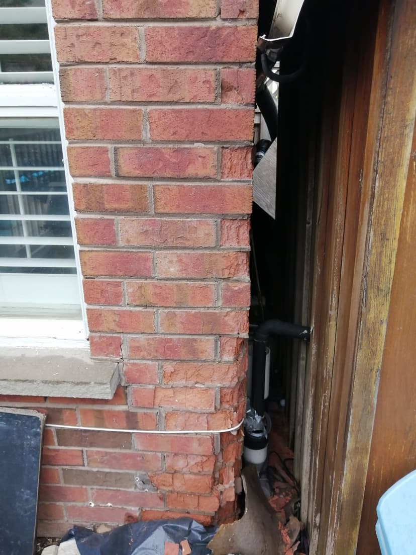 bricks before