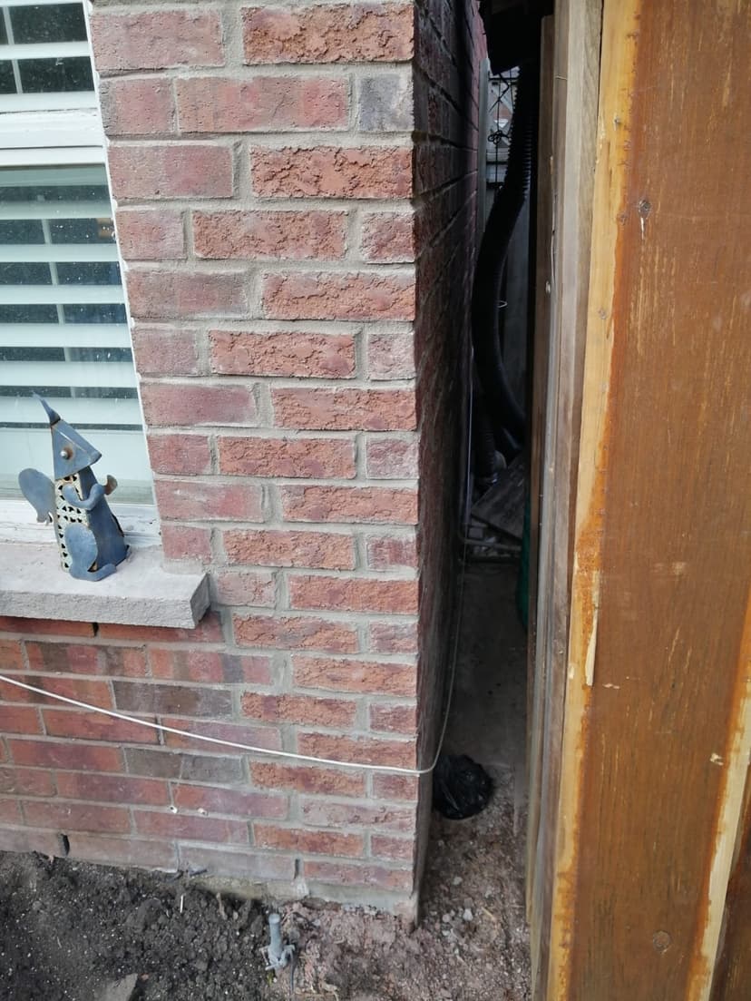 bricks after