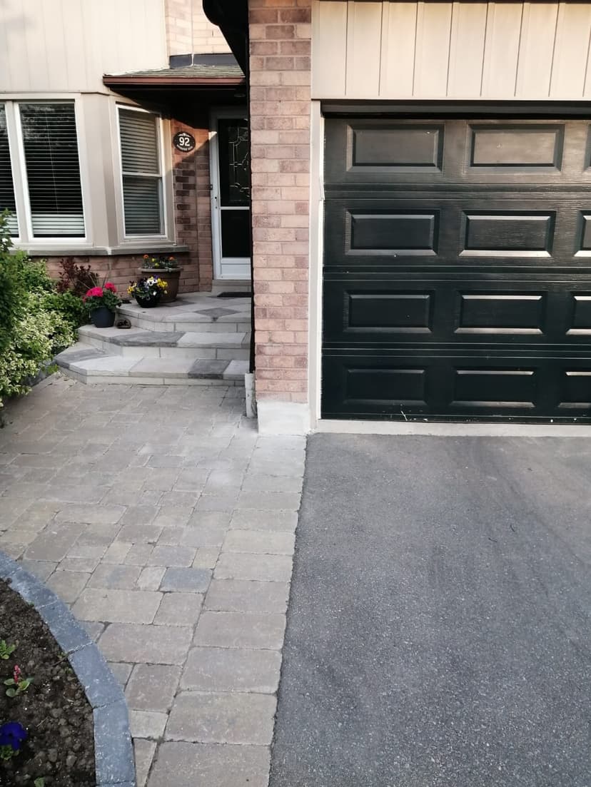bricks after