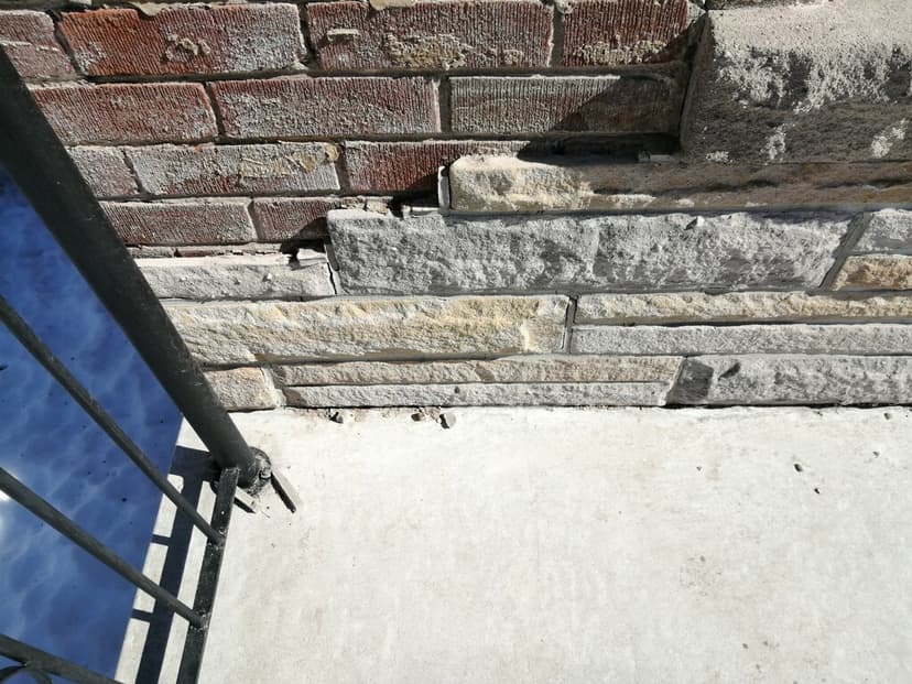 bricks before