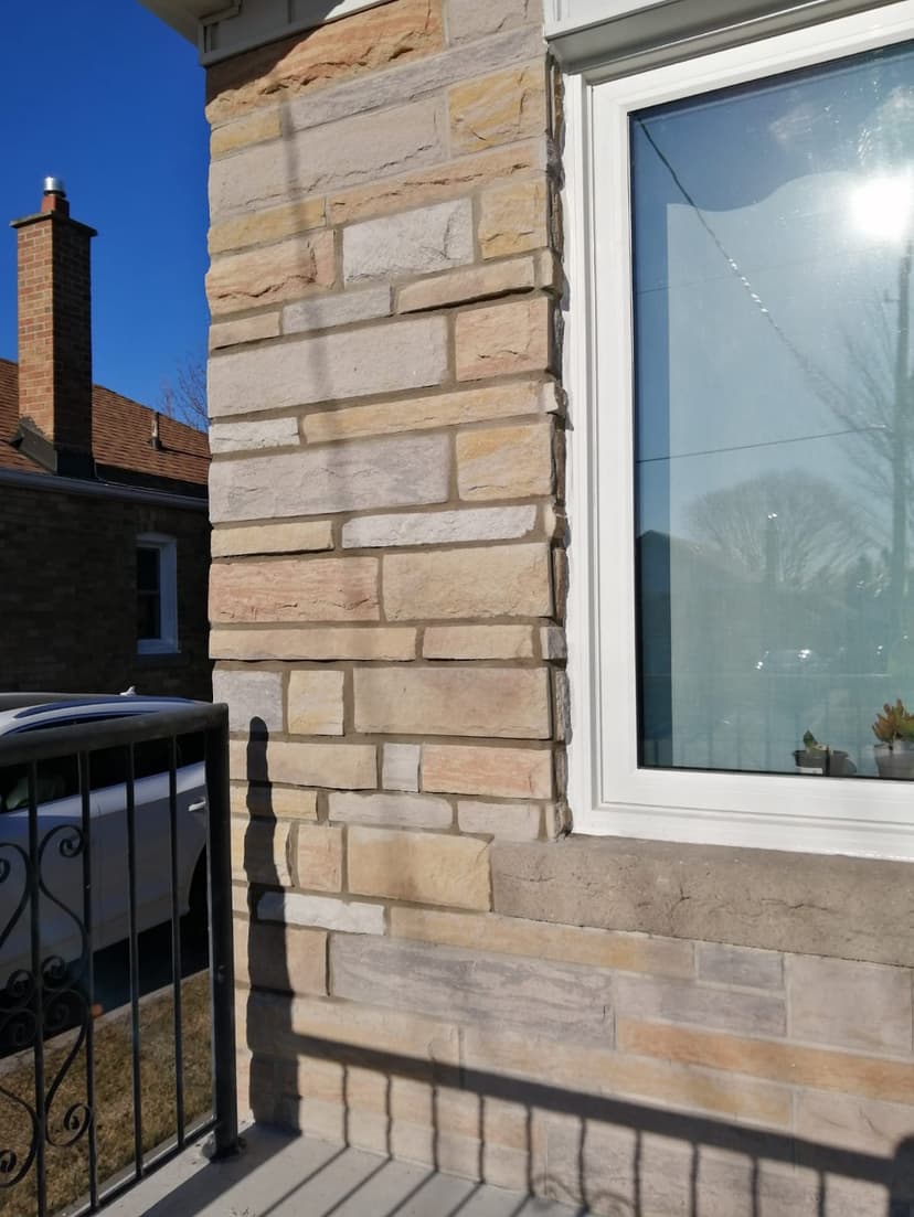 bricks after